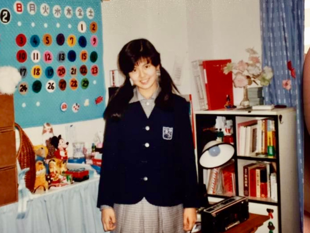 南野陽子：東京での一人暮らしの遼、当時高校2年生