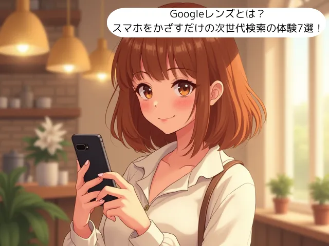 Googleレンズとは？スマホをかざすだけの次世代検索の体験7選！