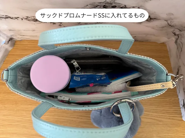 サックドプロムナードSSに入れてるもの