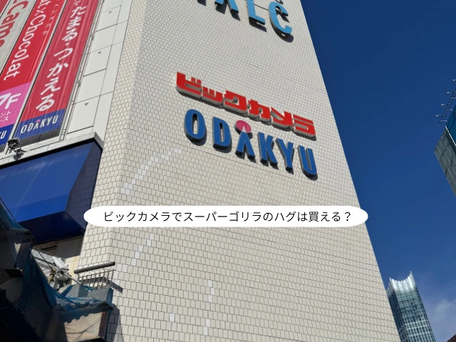 ビックカメラでスーパーゴリラのハグは買える？