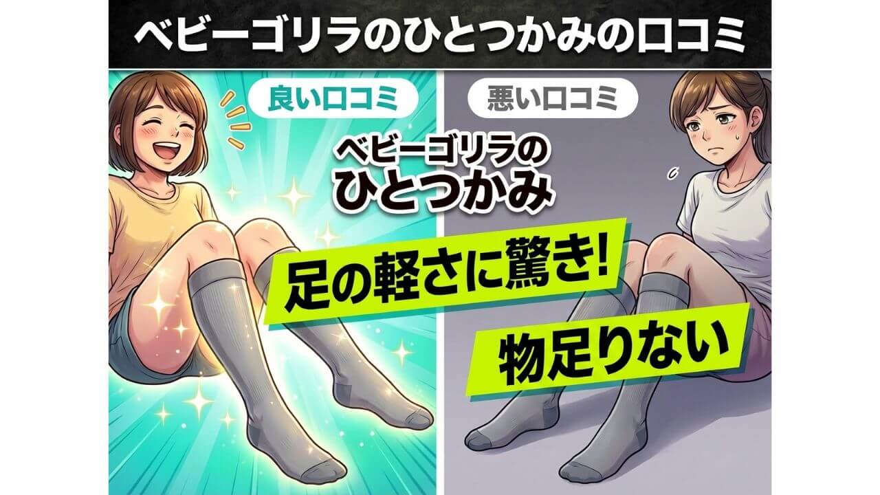 ベビーゴリラのひとつかみの口コミ・評判まとめ！「痛気持ちいい」は本当？