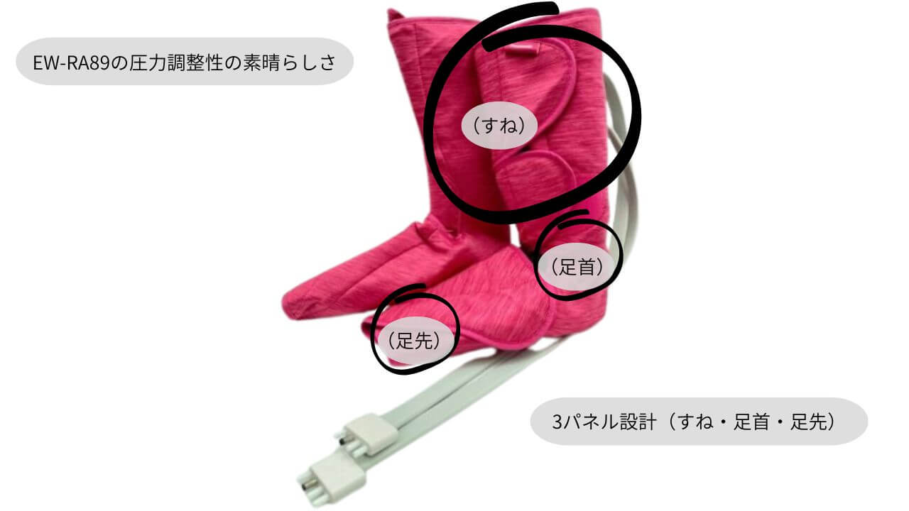 EW-RA89の圧力調整性の素晴らしさ