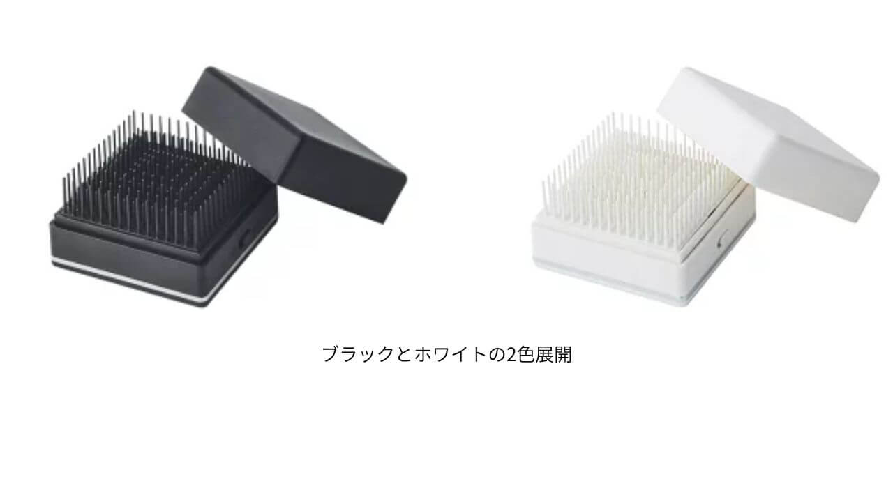 ブラックとホワイトの2色展開 