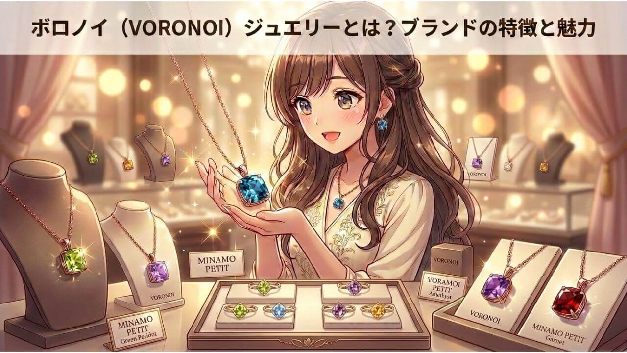 ボロノイ（VORONOI）ジュエリーとは？ブランドの特徴と魅力 