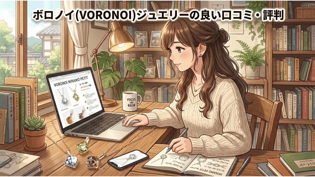 ボロノイ（VORONOI）ジュエリーの良い口コミ・評判 