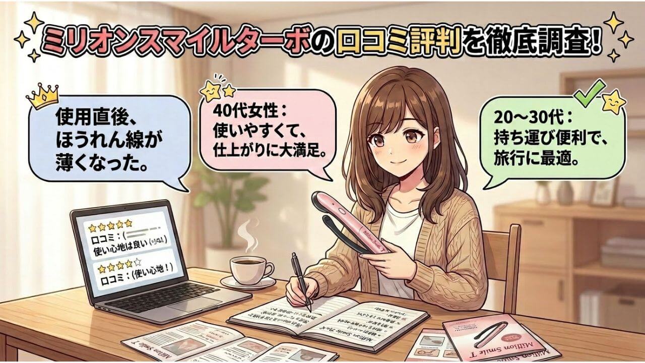 ミリオンスマイルターボの口コミ評判を徹底調査！ 