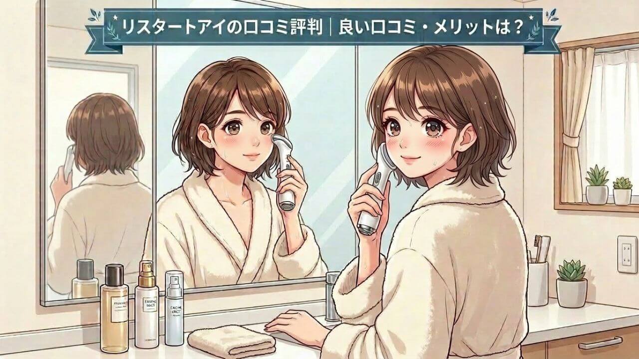 リスタートアイの口コミ評判｜良い口コミ・メリットは？ 