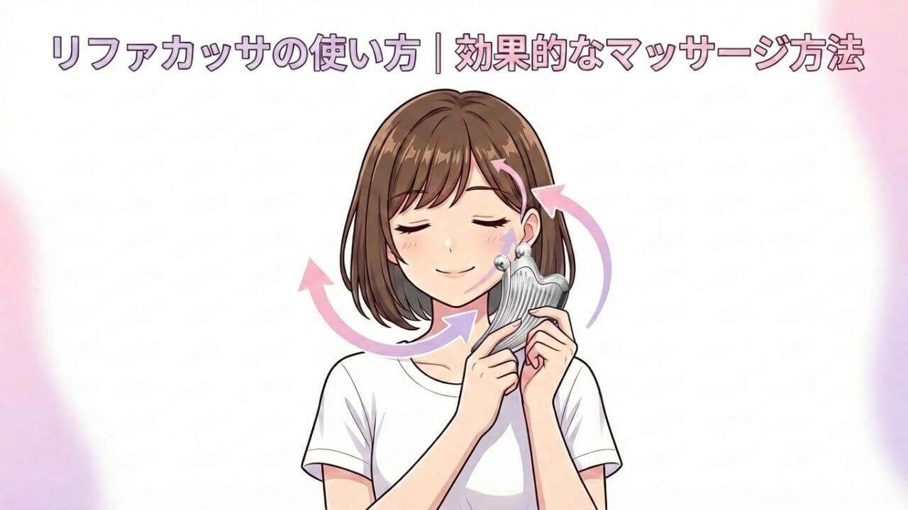 リファカッサの使い方｜効果的なマッサージ方法 