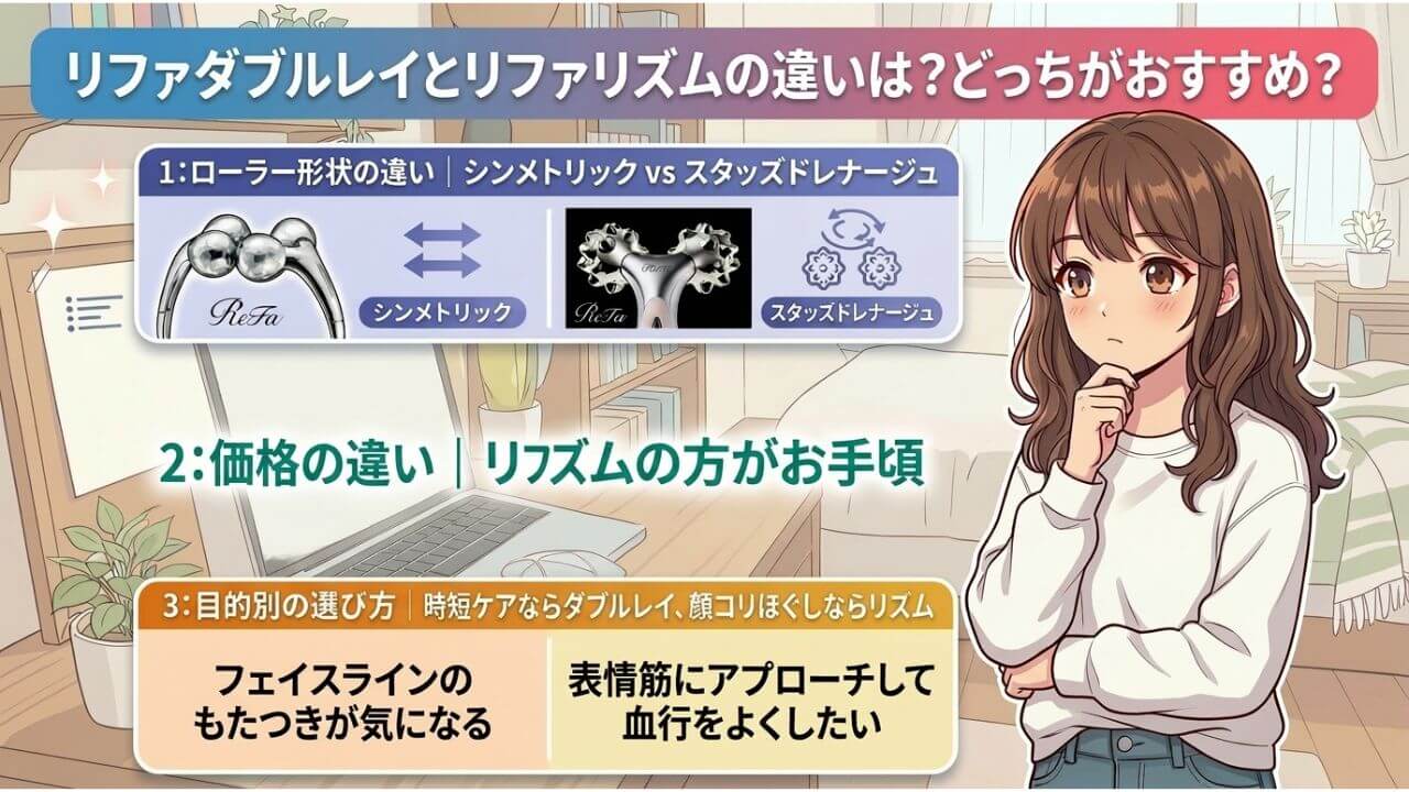 リファダブルレイとリファリズムの違いは？どっちがおすすめ？ 