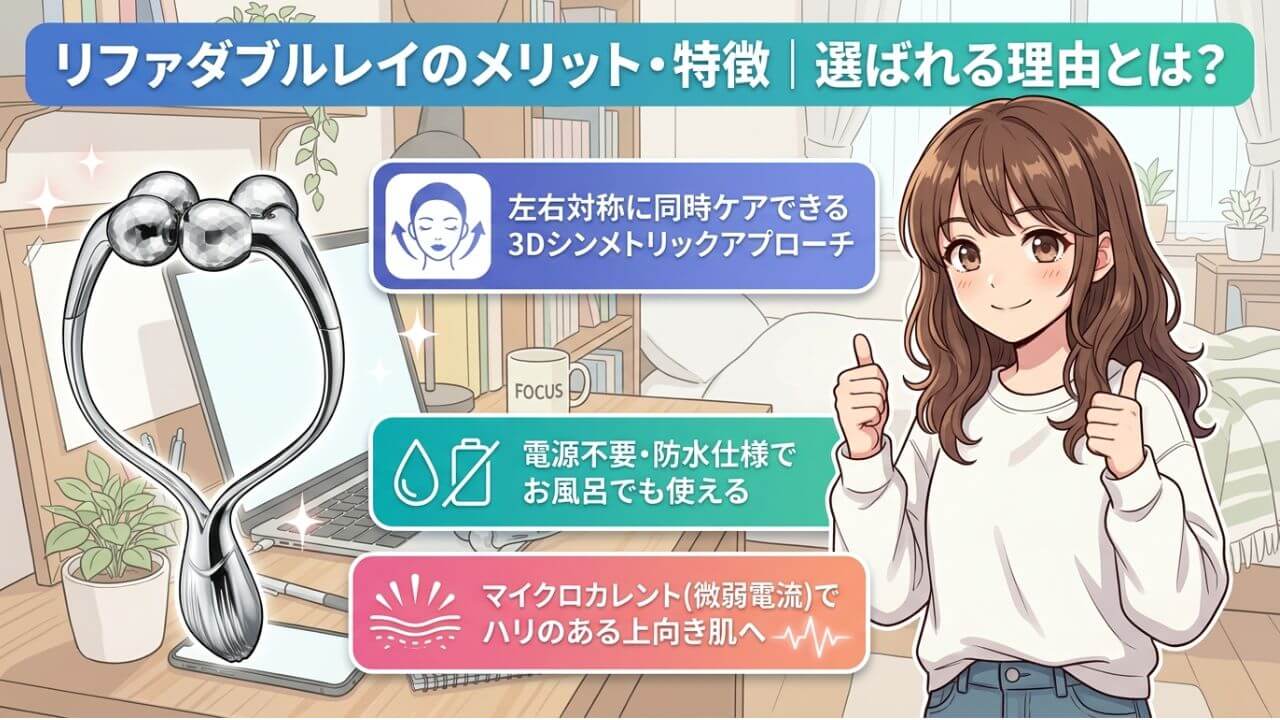 リファダブルレイのメリット・特徴｜選ばれる理由とは？ 