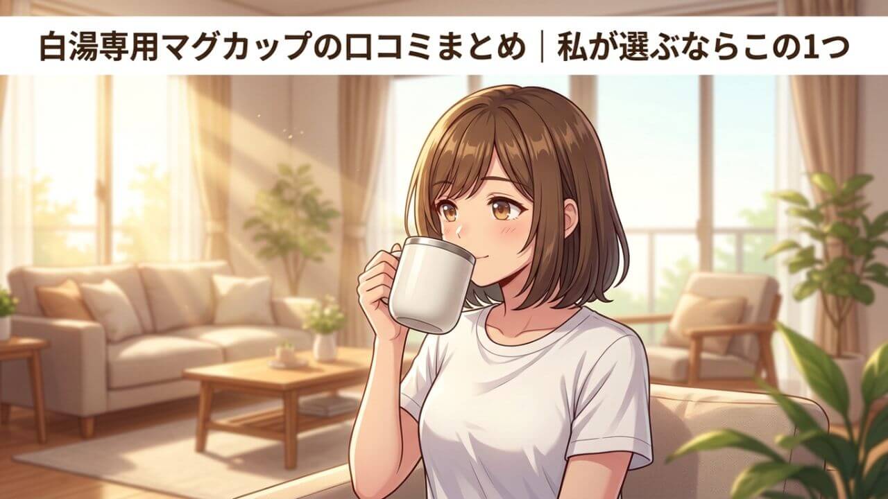 白湯専用マグカップの口コミまとめ｜私が選ぶならこの1つ 