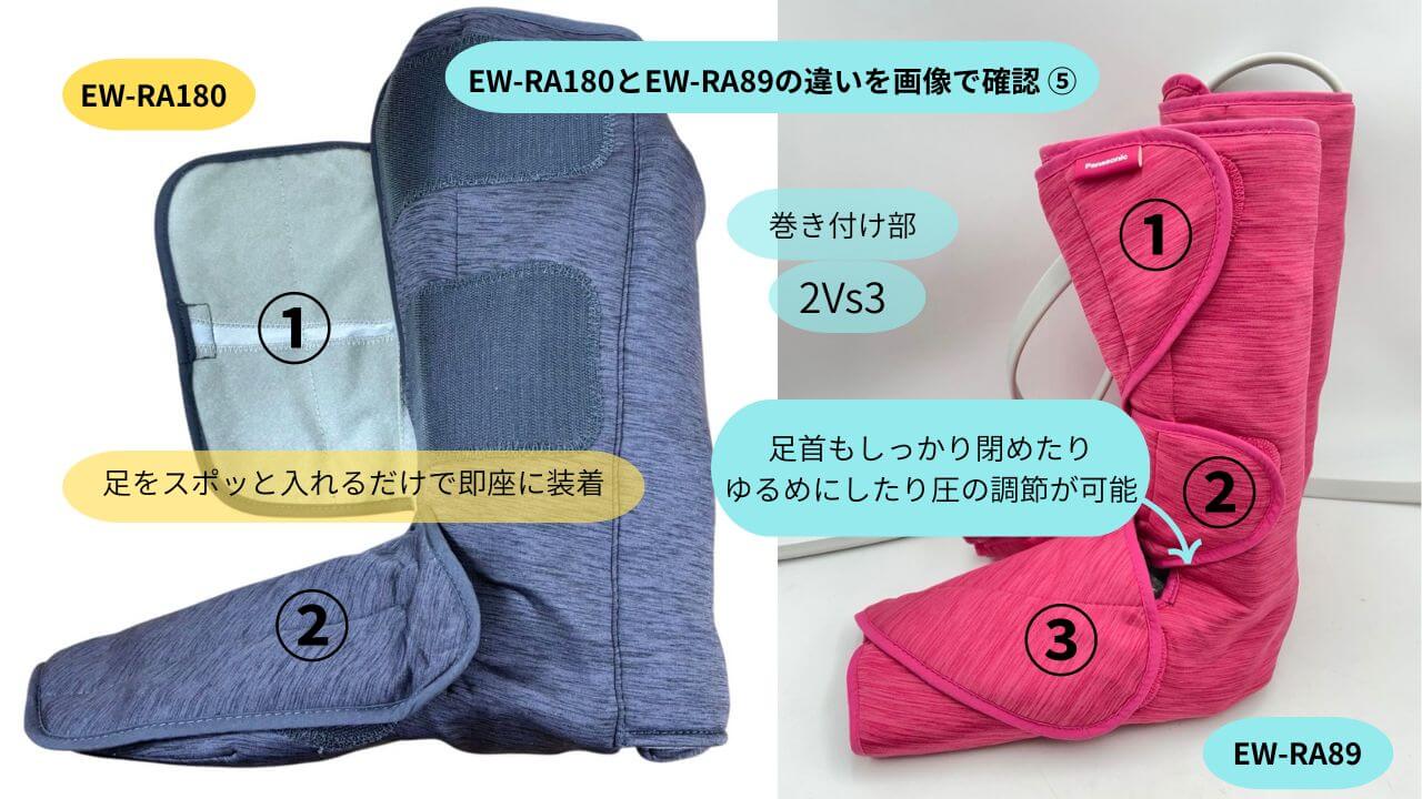 EW-RA180とEW-RA89の違いを画像で確認 ⑤ 