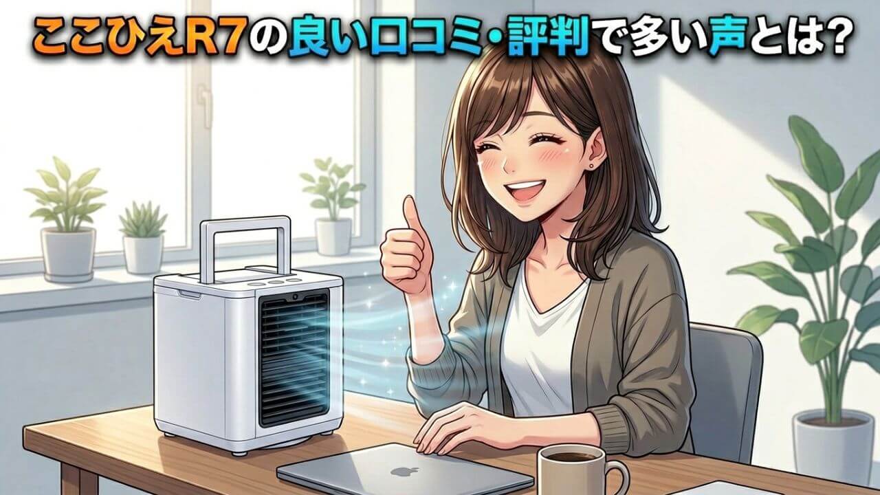 ここひえR7の良い口コミ・評判で多い声とは？ 