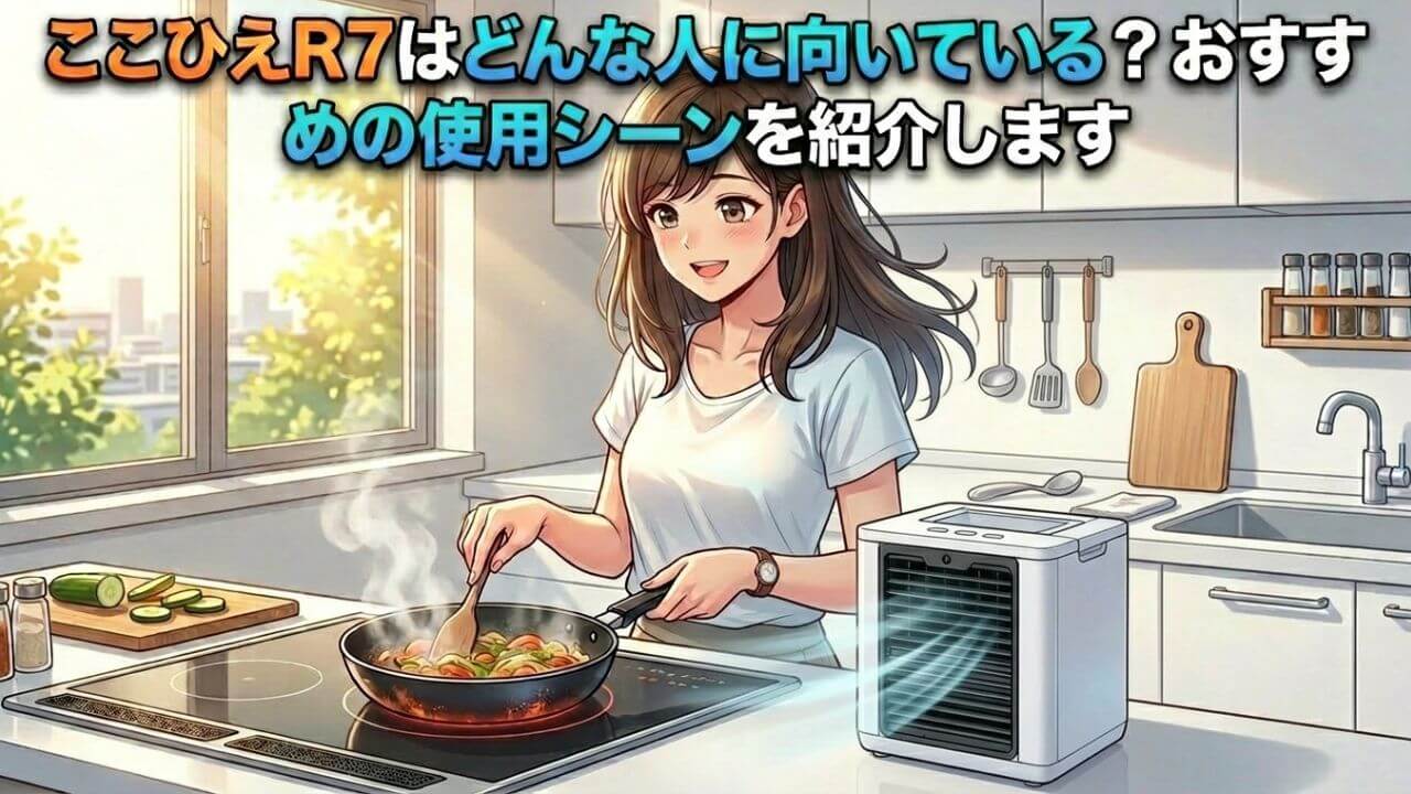 ここひえR7はどんな人に向いている？おすすめの使用シーンを紹介します 