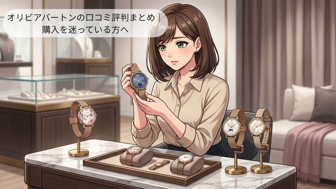 オリビアバートンの口コミ評判まとめ｜購入を迷っている方へ 