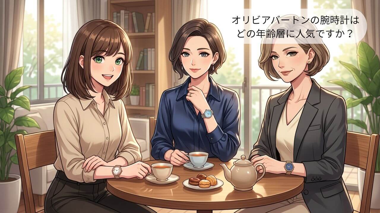 オリビアバートンの腕時計はどの年齢層に人気ですか？ 