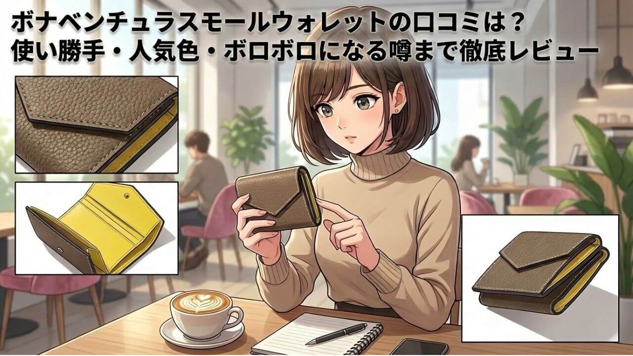 ボナベンチュラ スモールウォレットの口コミは？使い勝手・人気色・ボロボロになる噂まで徹底レビュー