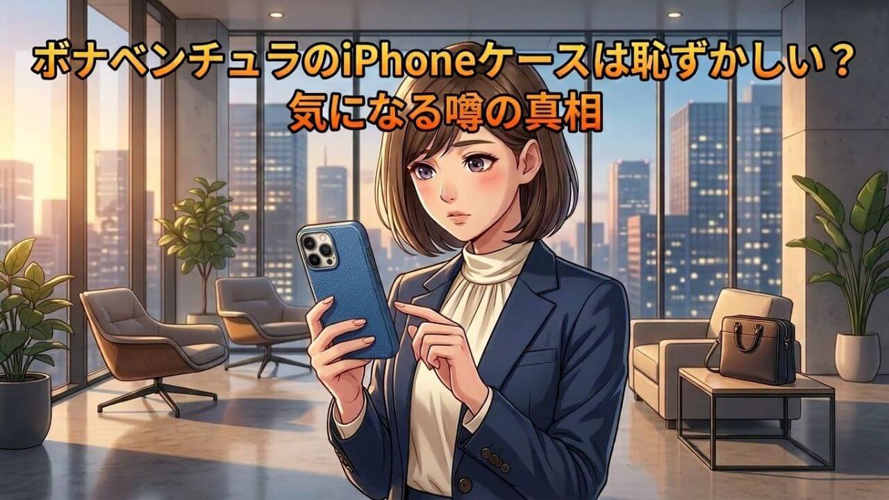 ボナベンチュラのiPhoneケースは恥ずかしい？気になる噂の真相 