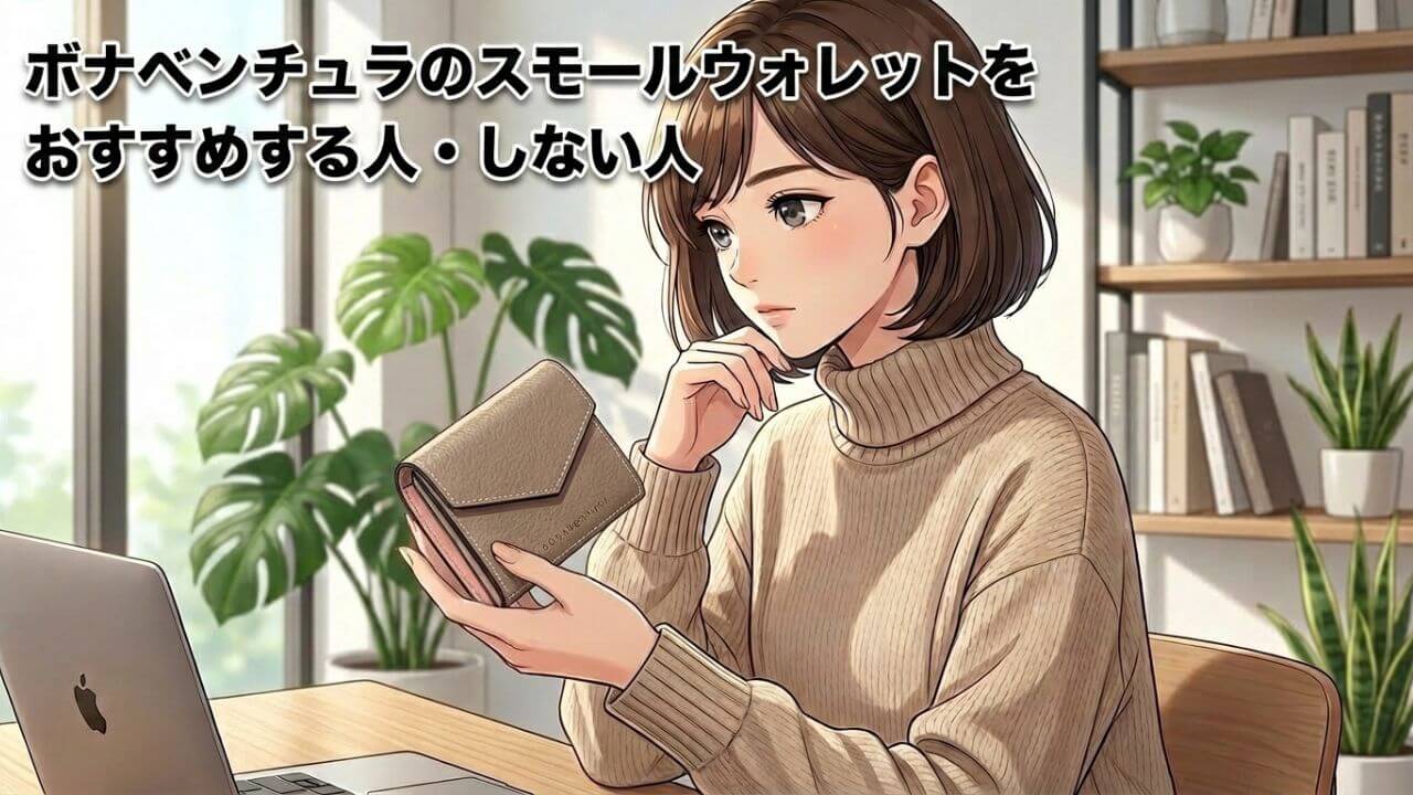 ボナベンチュラのスモールウォレットをおすすめする人・しない人 