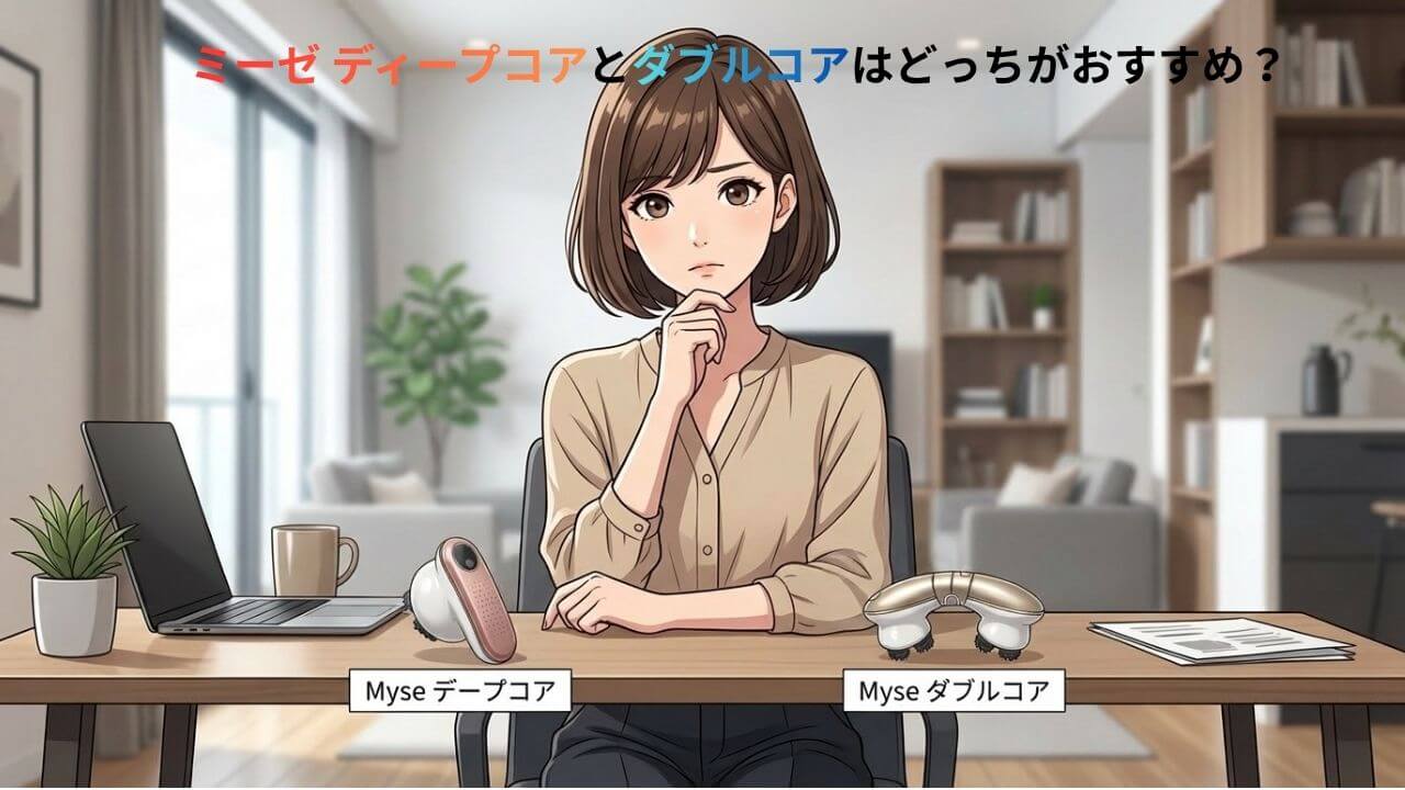 ミーゼ ディープコアとダブルコアはどっちがおすすめ？