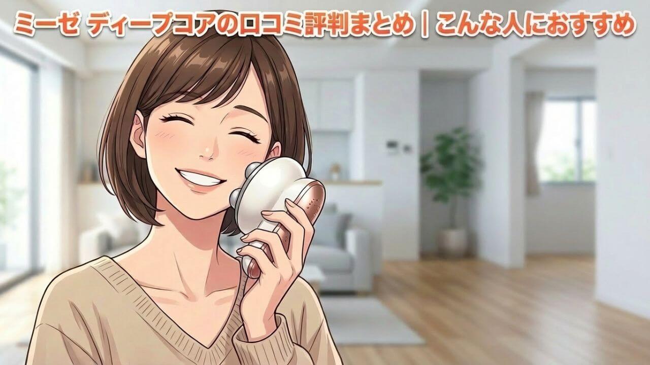 ミーゼ ディープコアの口コミ評判まとめ｜こんな人におすすめ