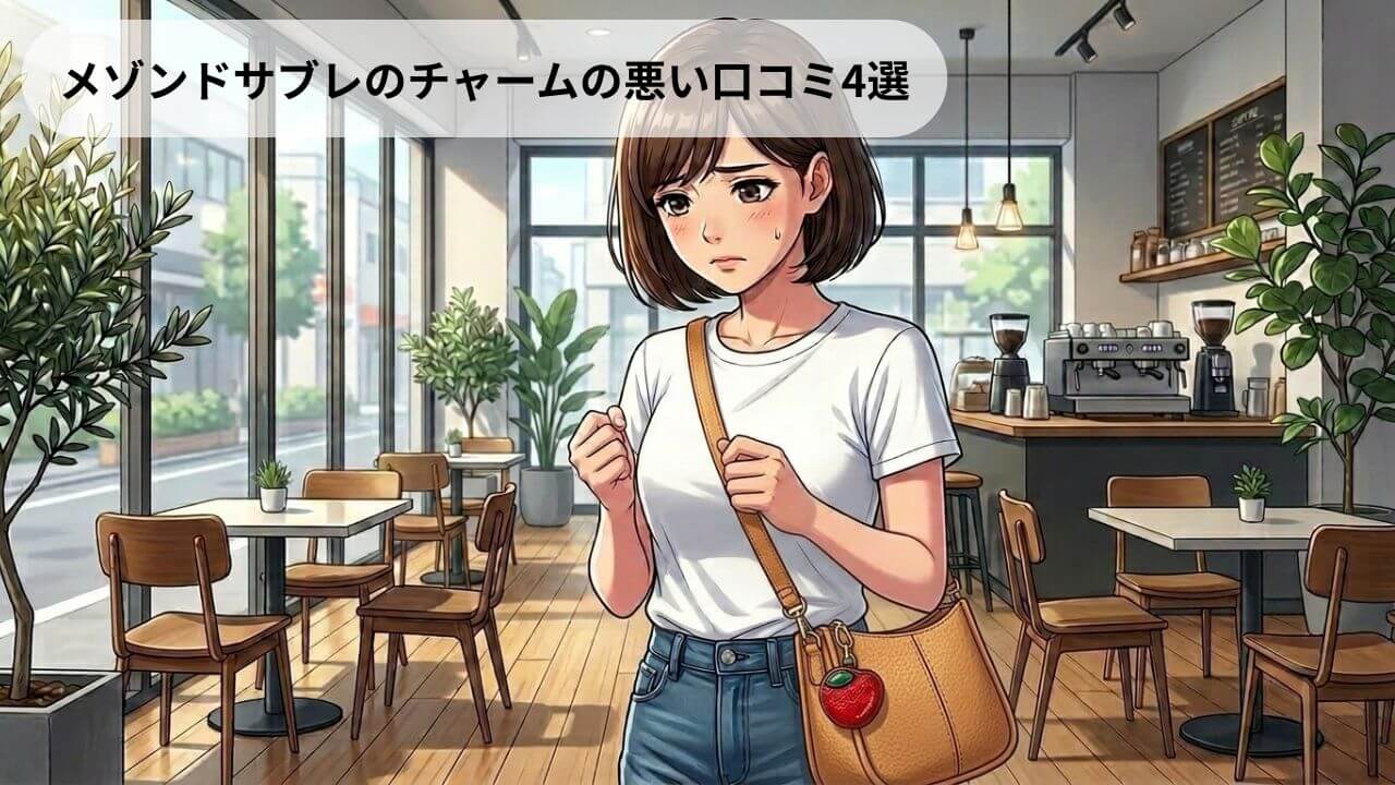 メゾンドサブレのチャームの悪い口コミ4選 