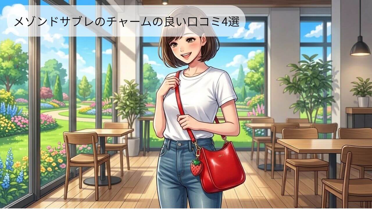 メゾンドサブレのチャームの良い口コミ4選 