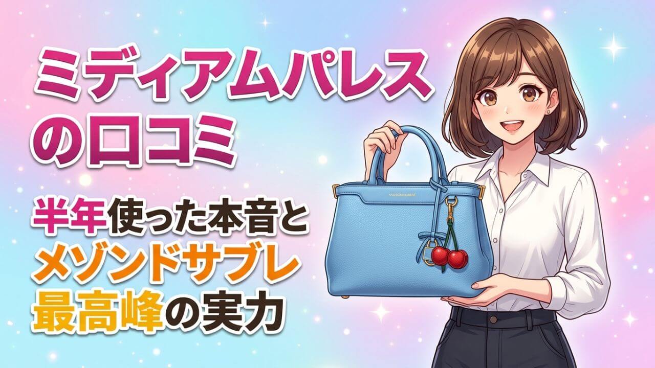 ミディアムパレスの口コミ｜半年使った本音とメゾンドサブレ最高峰の実力
