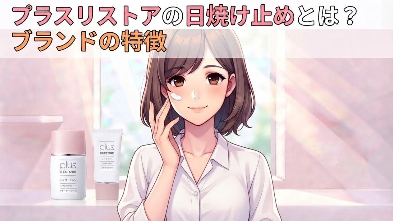 プラスリストアの日焼け止めとは？ブランドの特徴
